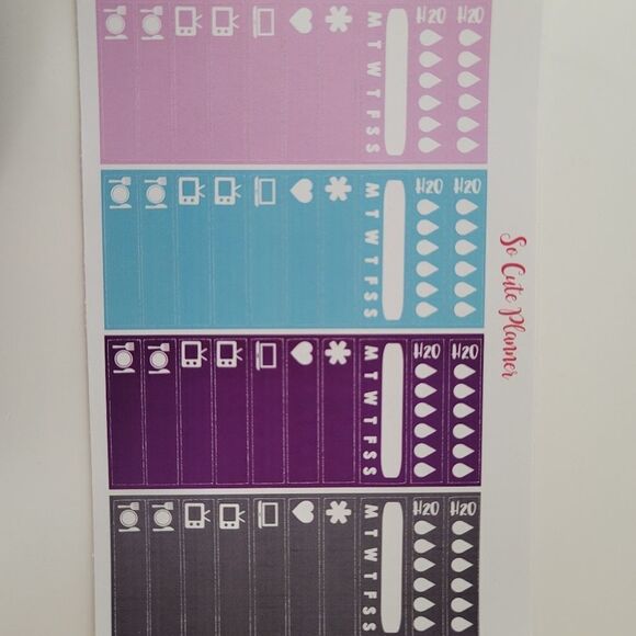 Planner Stickers So Cute Planner Weekly Back To School Stickers New #0371 - Picture 8 of 12